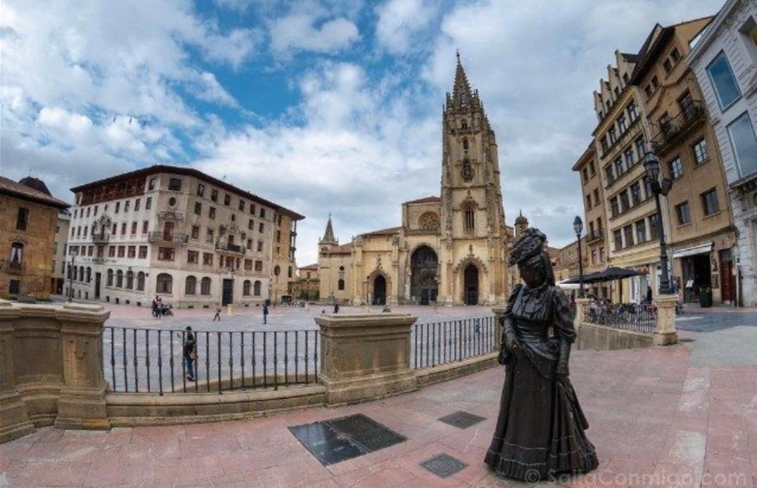 Vistas Monte Naranco Apartamento Con Parking 5Euros Al Dia オビエド エクステリア 写真